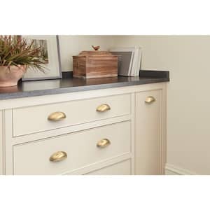 Ravine 3 in. Champagne Bronze Cup Drawer Cup Pull