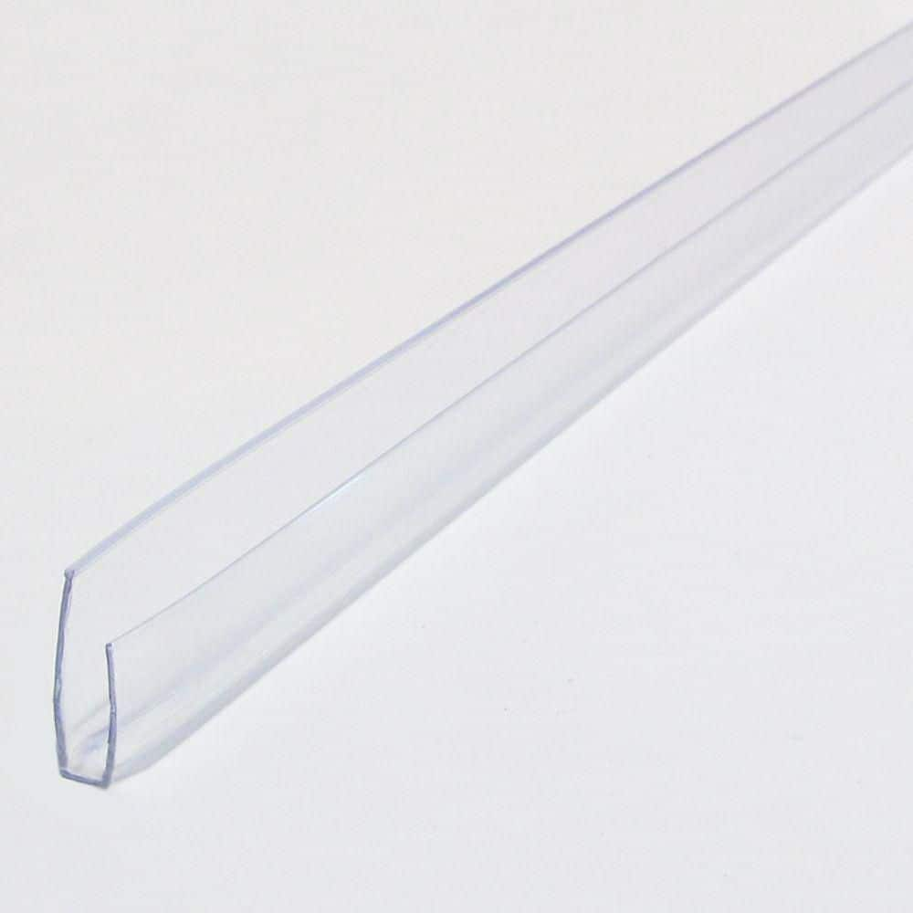 1/4 in. x 96 in. x 1/4 in. Thermoclear Polycarbonate Multi-Wall U-Channel 15564128