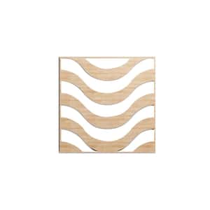 11-3/8 in. x 11-3/8 in. x 1/4 in. Alder Small Parker Decorative Fretwork Wood Wall Panels (20-Pack)