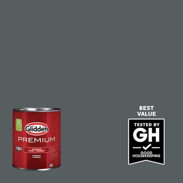 Glidden Premium 1 qt. Mostly Metal PPG1036-7 Eggshell Interior Latex Paint