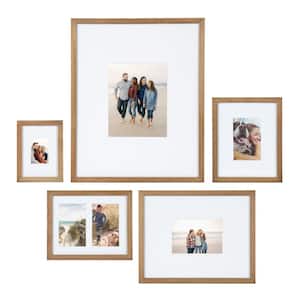 Gallery Natural Picture Frame (Set of 5)