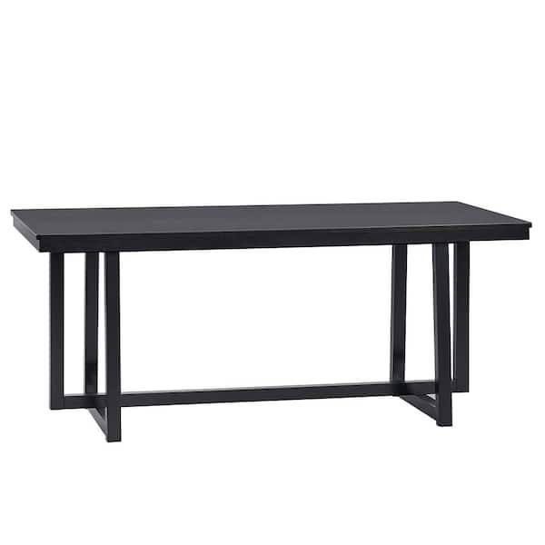 アクメACME Furniture TABLE / BLACK Amazon.com - Acme Furniture Froja Round Wood Dining Table