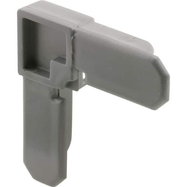 Prime-Line Screen Frame Corner, 3/8 in. x 3/4 in., Gray Plastic (50-pack)