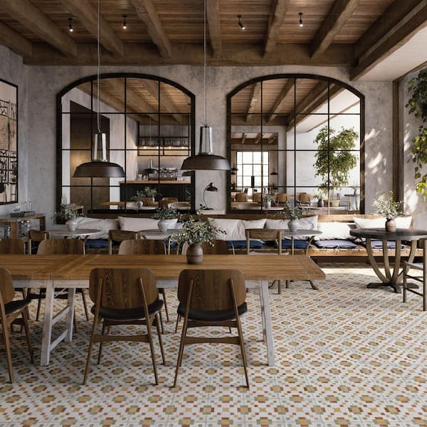 Kings Valentia Campanar 9 in. x 9 in. Porcelain Floor and Wall Tile (7.15 sq. ft. /Case)