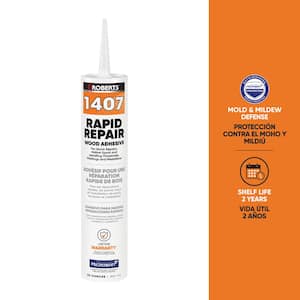 Beige 30 Oz. (0.94 qt.) Rapid Repair Wood Floor Adhesive