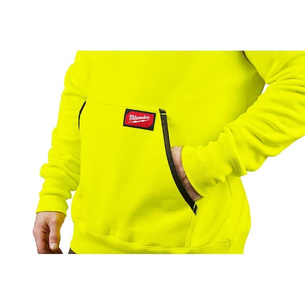 mens yellow pullover hoodie