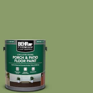 1 gal. #M370-5 Agave Plant Low-Lustre Enamel Interior/Exterior Porch and Patio Floor Paint