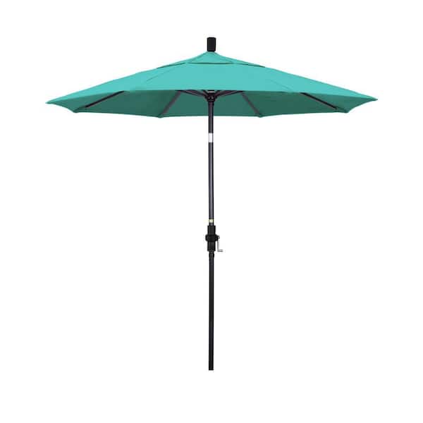 grey outdoor patio umbrella The Wooden™ Best Choice Products 10ft Outdoor Steel Market Patio Umbrella w/ Crank  Tilt Push Button  6 Ribs - Gray Options:Black - 20.5