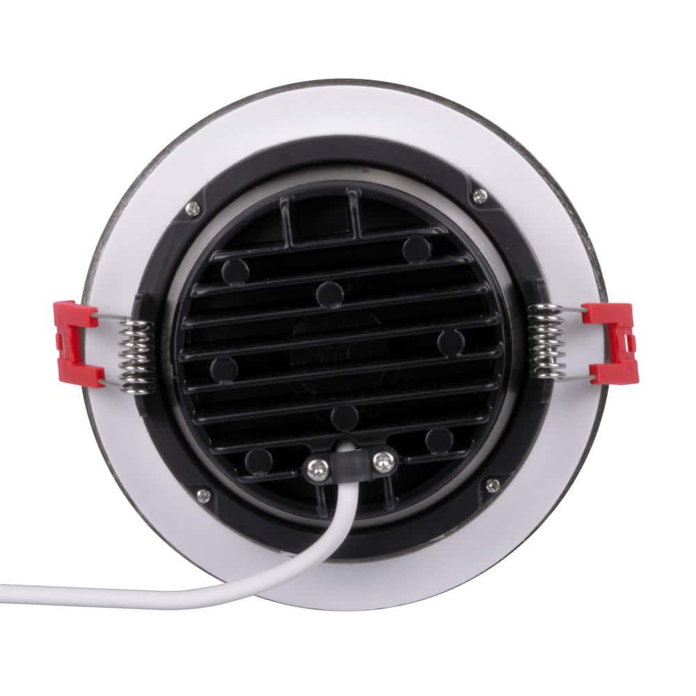 DGD4 Nickel LED Gimbal Recessed Downlight - Energy Star Certified