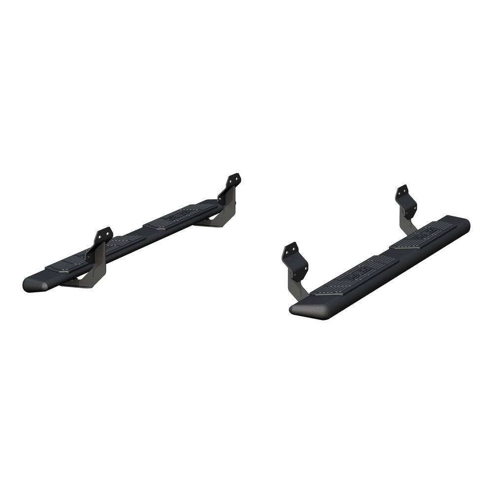 AscentStep Black Steel 79-Inch Truck Running Boards