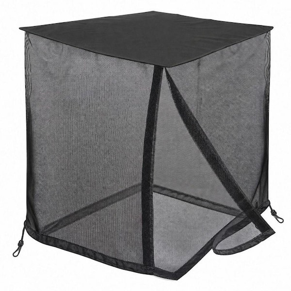 36 x 36 x 40 in. Central Air Conditioner Covers with Detachable Waterproof Top for Outside, Protector Against Debris