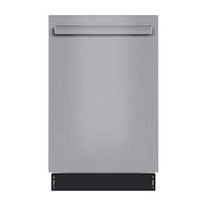 18 in. Stainless Steel Top Control Smart Dishwasher Electro-Mechanical with Stainless Steel Tub