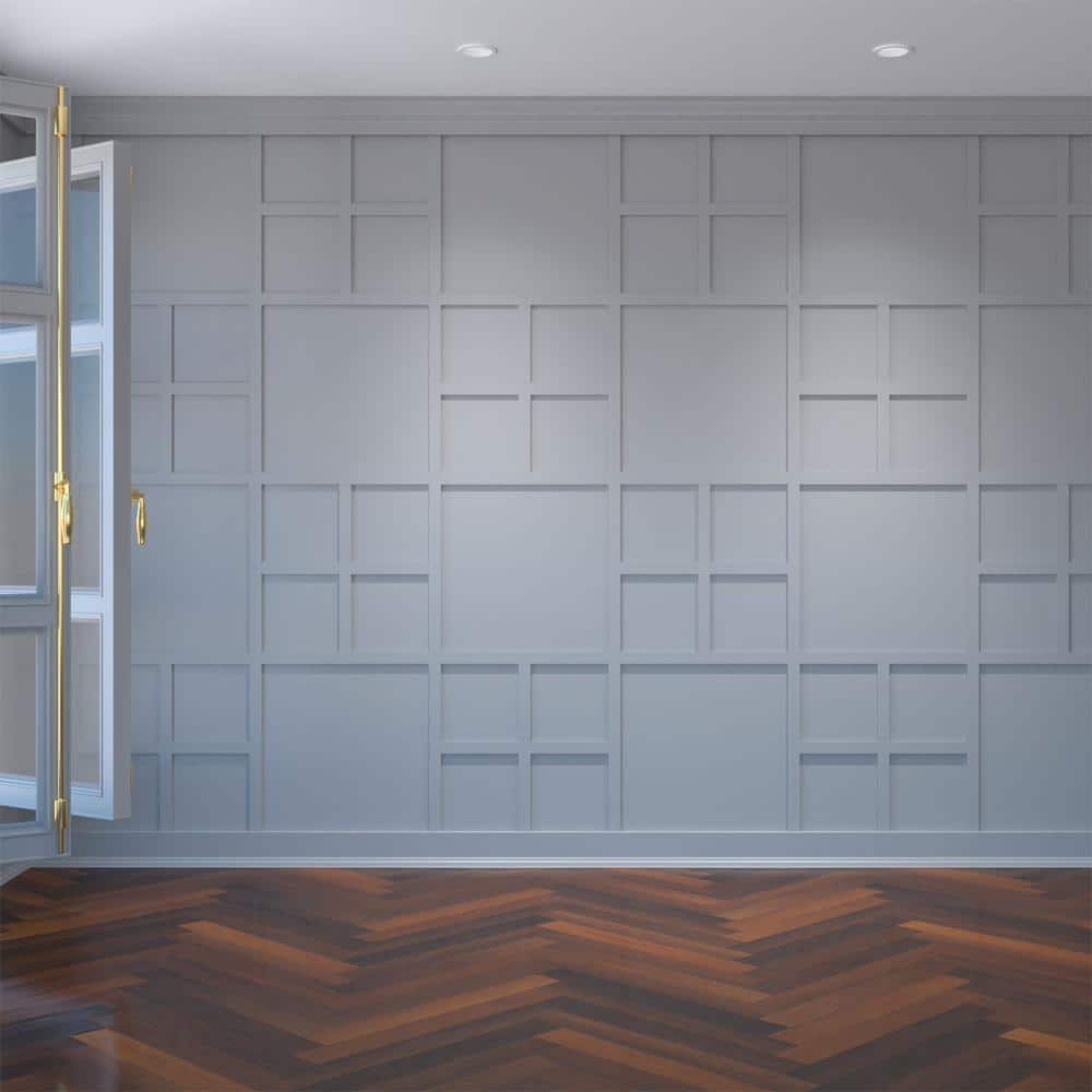 Large White PVC Decorative Fretwork Wall Panels