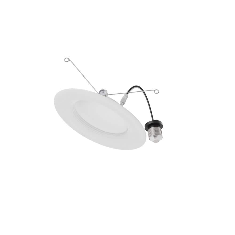 EcoSmart 4 in. Integrated LED Recessed Retrofit Light Trim 5000K
