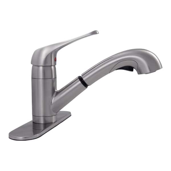 Pegasus Single Handle Kitchen Faucet Things In The Kitchen   Brushed Nickel Msi Pull Out Kitchen Faucets K1hbn8301 805 64 600 