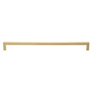 12-5/8 in. (320 mm) Center-to-Center Champagne Gold Solid Square Bar Pulls (10-Pack )