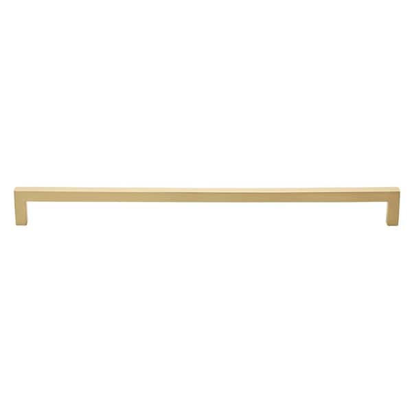 GLIDERITE 12-5/8 in. (320 mm) Center-to-Center Champagne Gold Solid Square  Bar Pulls (10-Pack ) 21683-320-CHPG-10 - The Home Depot