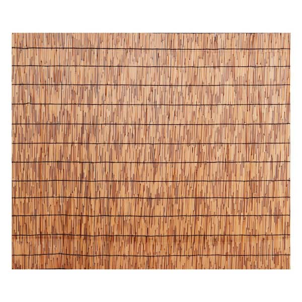 5.5 ft. x 16.4 ft. x 0.39 in. Natural Reed Fencing, H Decorative Peeled Reed Screen Curtain Privacy Fence 2025 Update