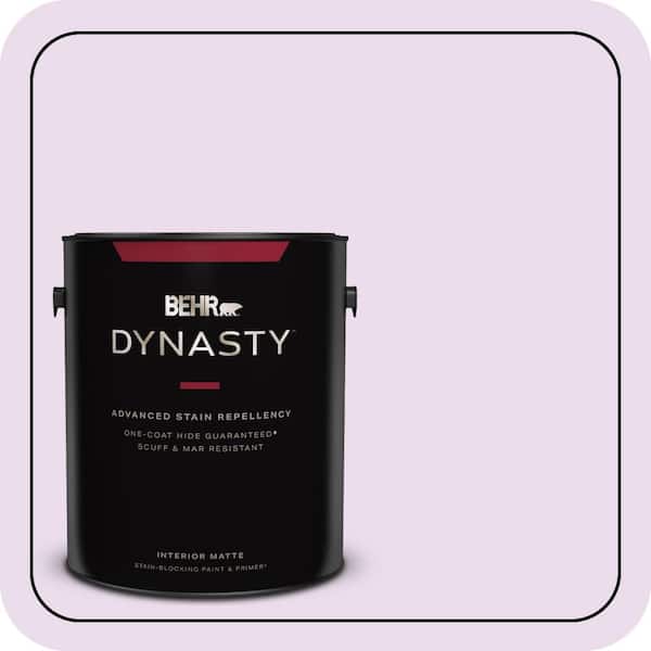 BEHR DYNASTY 1 gal. #P100-1 Sprinkle Matte Interior Stain-Blocking Paint & Primer