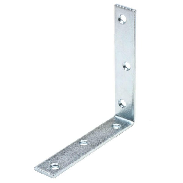 Everbilt 5 in. Zinc-Plated Corner Brace