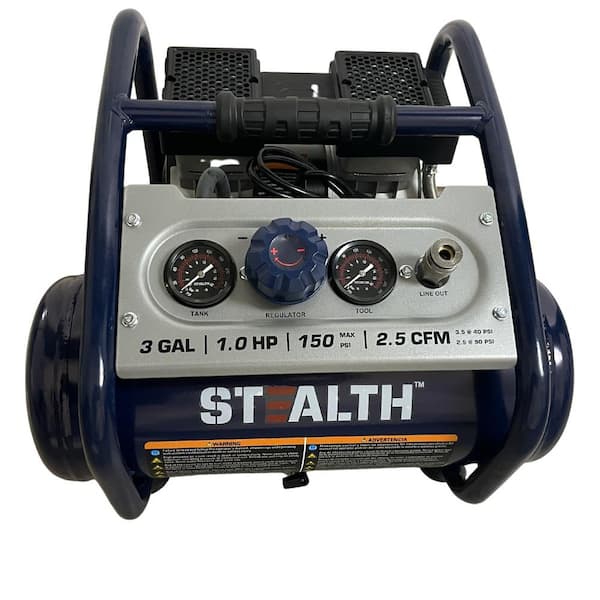 Stealth 3 Gal. 150 PSI 2 Portable Electric Air Compressor
