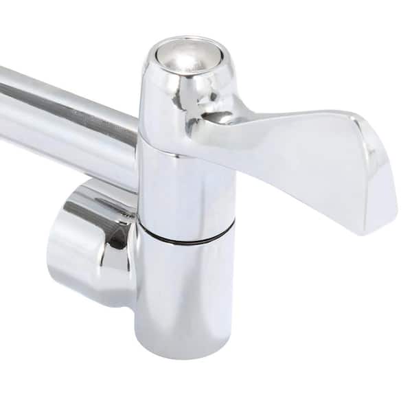 Glacier Bay 3-Spray Patterns with 1.8 GPM 5.4 in Wall Mount Fixed Shower  Head with Adjustable Shower Arm in Chrome 3075-512-WS1 - The Home Depot