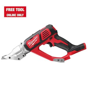 M18 18-Volt Lithium-Ion Cordless 18-Gauge Double Cut Metal Shear (Tool-Only)