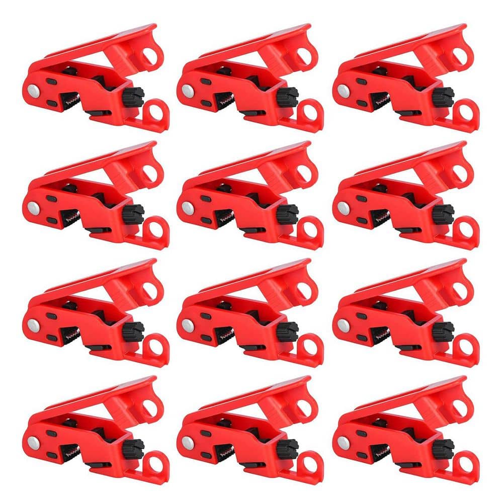 12-Pack Industrial Polypropylene Nylon Circuit Breaker Lockout Tagout Device for Standard Single Double Toggles price history on PriceWatchPro