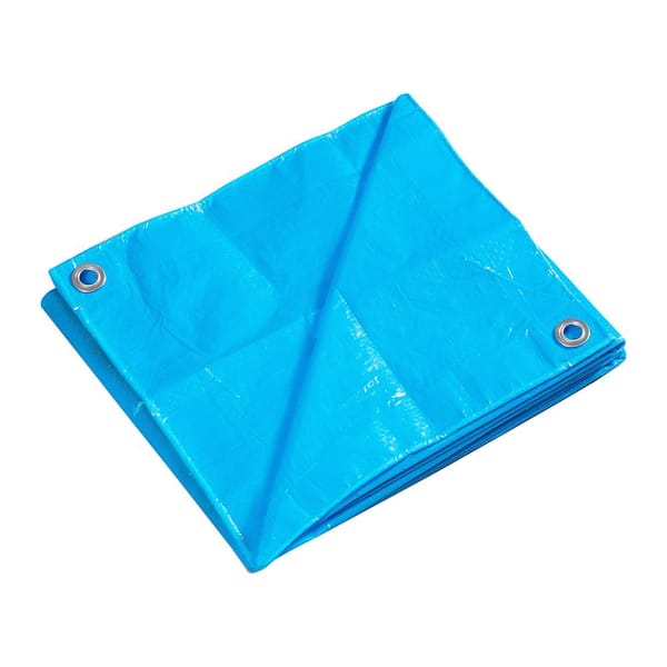 5 ft. x 7 ft. Blue Light Duty Tarp PYLTD57 - The Home Depot