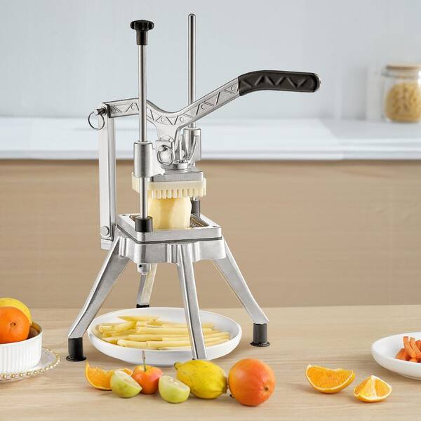 SVOPES 4-Blade Commercial Choppe Stainless Steel Potato
