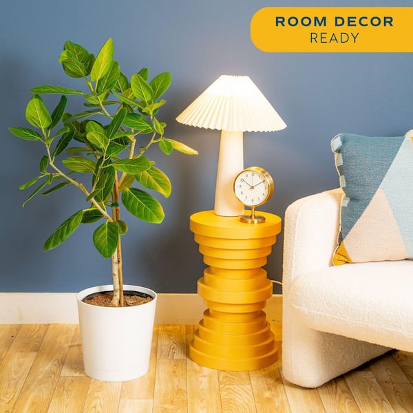 Ficus Audrey Indoor Plant in 10 in. Decor Planter, Avg Shipping Height 3-4 ft. Tall