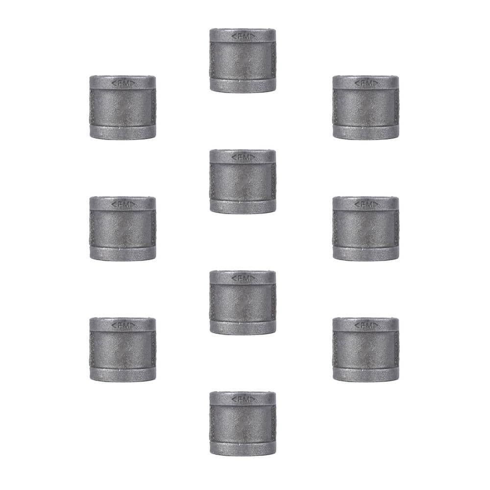 3/8 in. Black Malleable Iron FPT x FPT Coupling Fitting (10-Pack) price history on PriceWatchPro