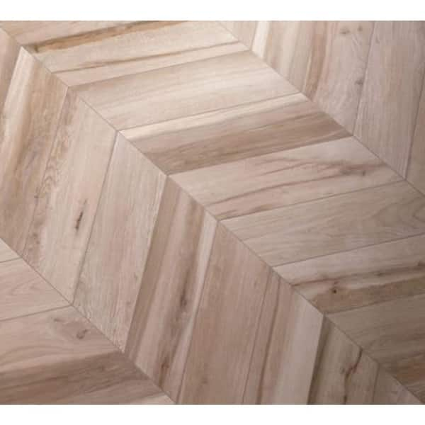 Ivy Hill Tile Solorez Avana Chevron 8 In X 32 In 9mm Matte Porcelain Tile 6 Piece 8 Sq Ft Box Ext3rd The Home Depot