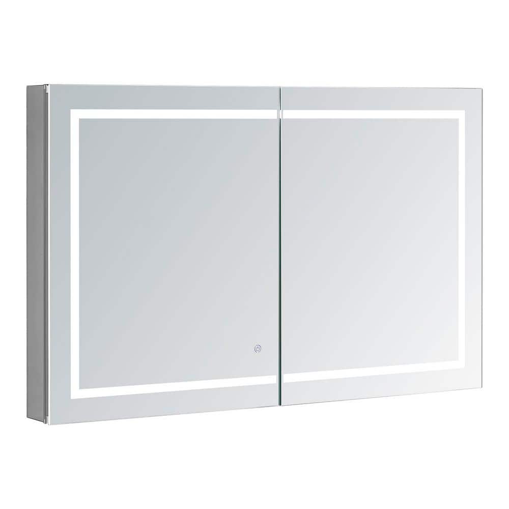 Royale Plus 48 in W x 30 in. H Recessed or Surface Mount Medicine Cabinet w