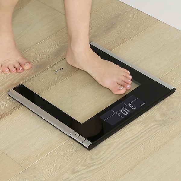 Escali Digital Track And Target Bathroom Scale Ustt200 The Home Depot