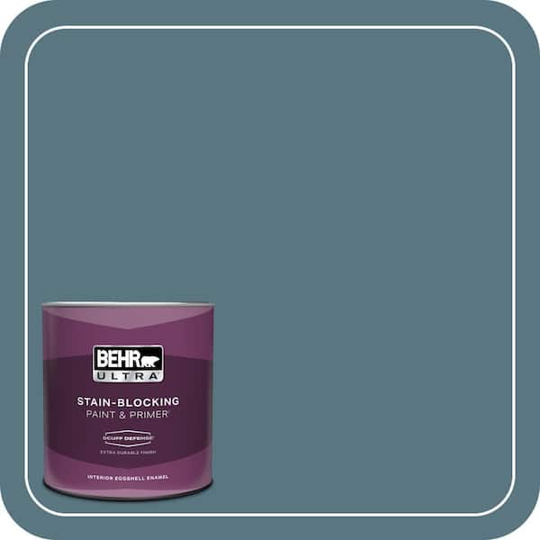 BEHR ULTRA 1 qt. #MQ5-26 Hampton Surf Extra Durable Eggshell Enamel Interior Paint & Primer