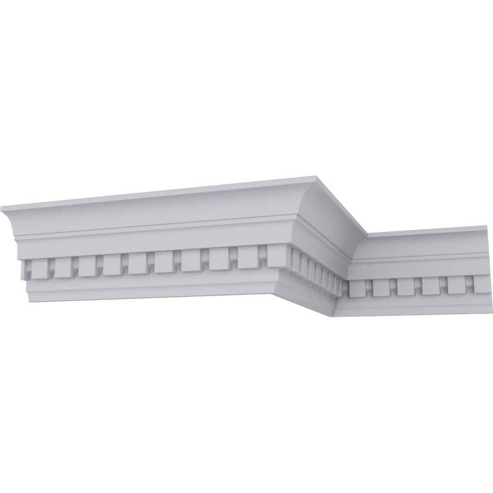 SAMPLE - 2 in. x 12 in. x 3 in. Polyurethane Dentil Crown Moulding price history on PriceWatchPro