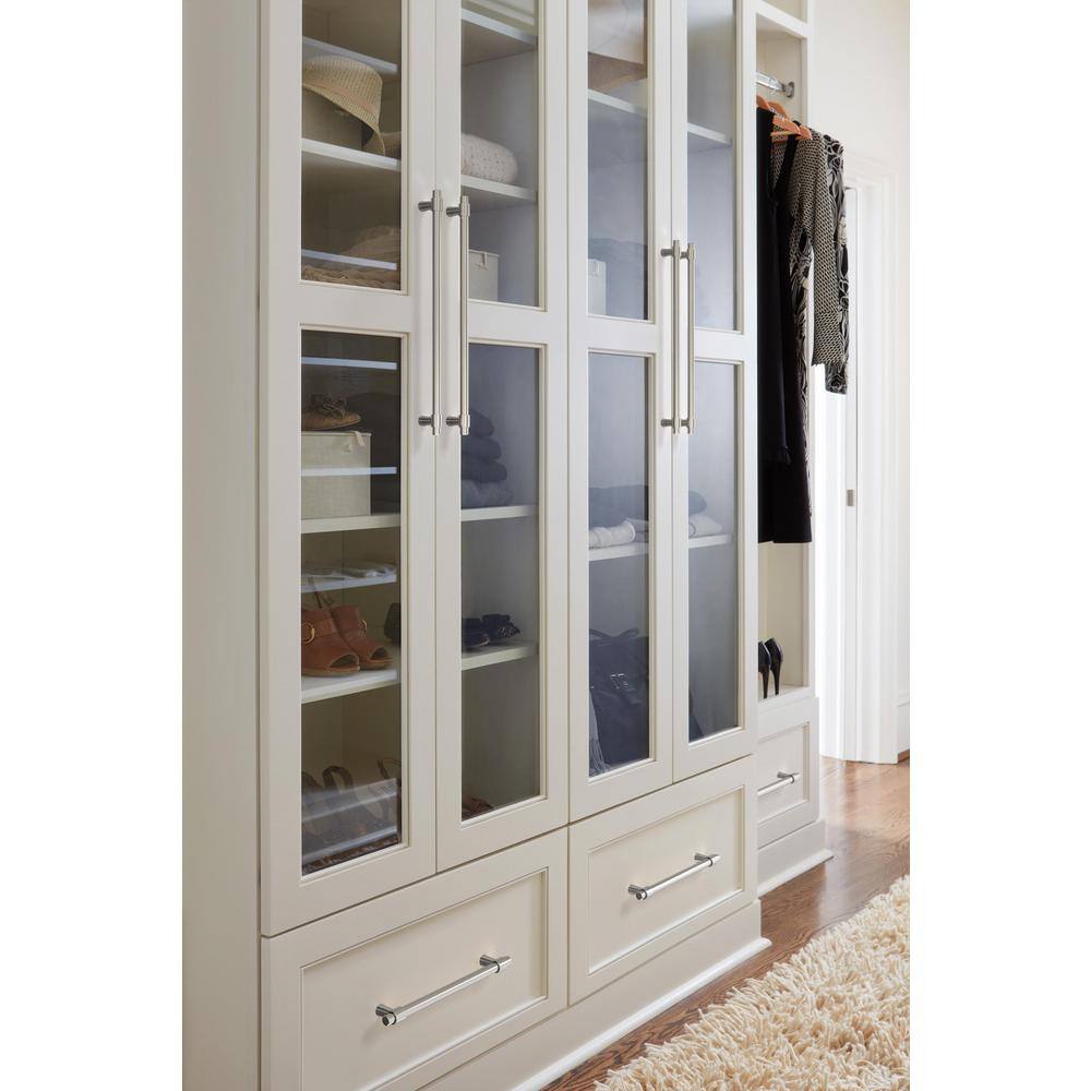 Polished Chrome 14-Inch Modern Appliance Pull with Mounting Hardware