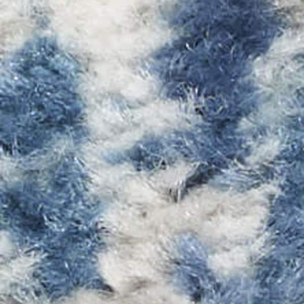 10 ft. x 10 ft. White Abstract Washable Area Rug