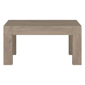 34 in. Square Manufactured Wood Coffee Table with No Additional Features