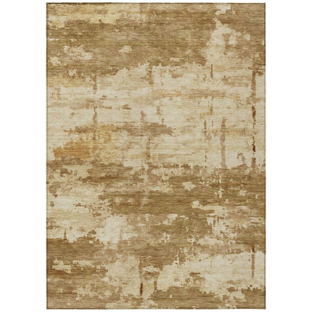 Chantille Machine Washable Indoor/Outdoor Abstract ACN2362 Brown 10 ft. x 14 ft. Area Rug price history on PriceWatchPro