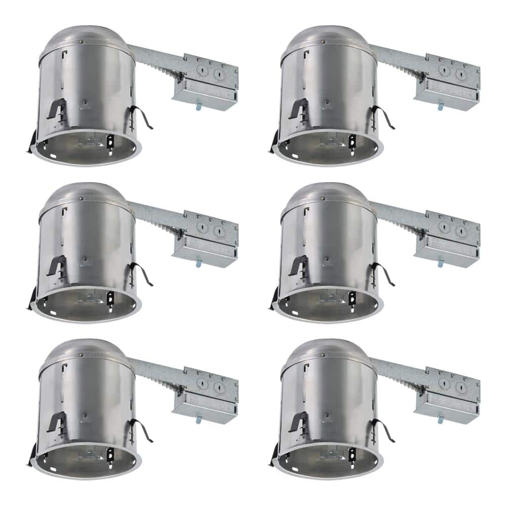 HALO H7 6 in. Aluminum Recessed Lighting Housing for Remodel Ceiling