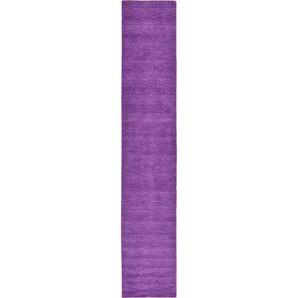 Solid Gava Solid Purple 2' 7 x 16' 5 Runner Rug price history on PriceWatchPro