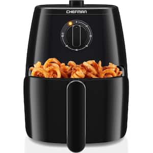 TurboFry 5 Qt. Air Fryer, Integrated 60-Min Timer for Healthy Cooking, Cook with 80% Less Oil, Adjustable Temperature