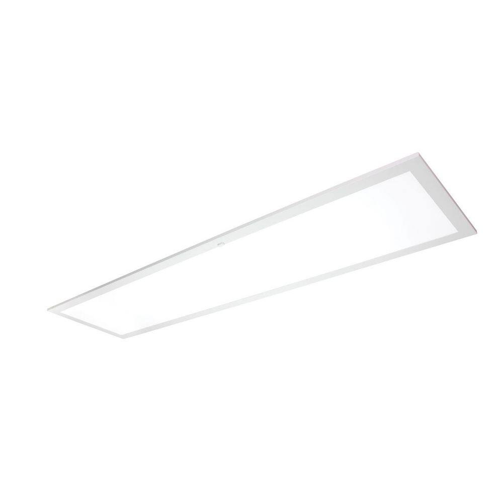 1x4 White Integrated LED Flat Panel Light for Commercial Space, 15/20/25W 3500-5000K, 0-10V Dimmable, Selectable CCT price history on PriceWatchPro