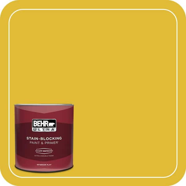 BEHR ULTRA 1 qt. #P310-7 Solarium Extra Durable Flat Interior Paint & Primer