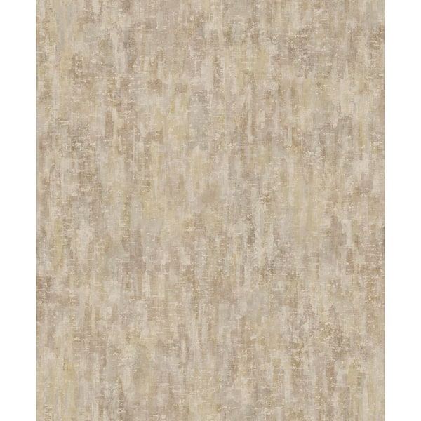 Walls Republic Rust Watercolor Wash Textured Wallpaper Print Non-Woven Non-Pasted Textured Wallpaper 57 sq. ft.