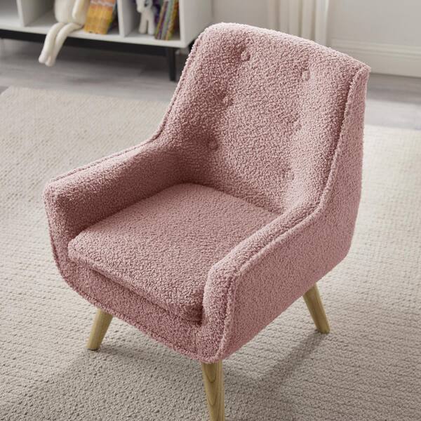 Child's crushed velvet discount chair