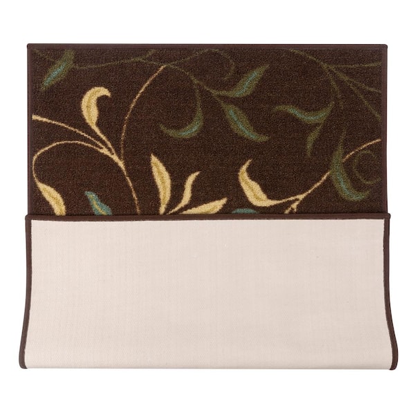 Style Selections 2-ft x 3-ft Espresso Rectangular Indoor Decorative Welcome  Door Mat in the Mats department at