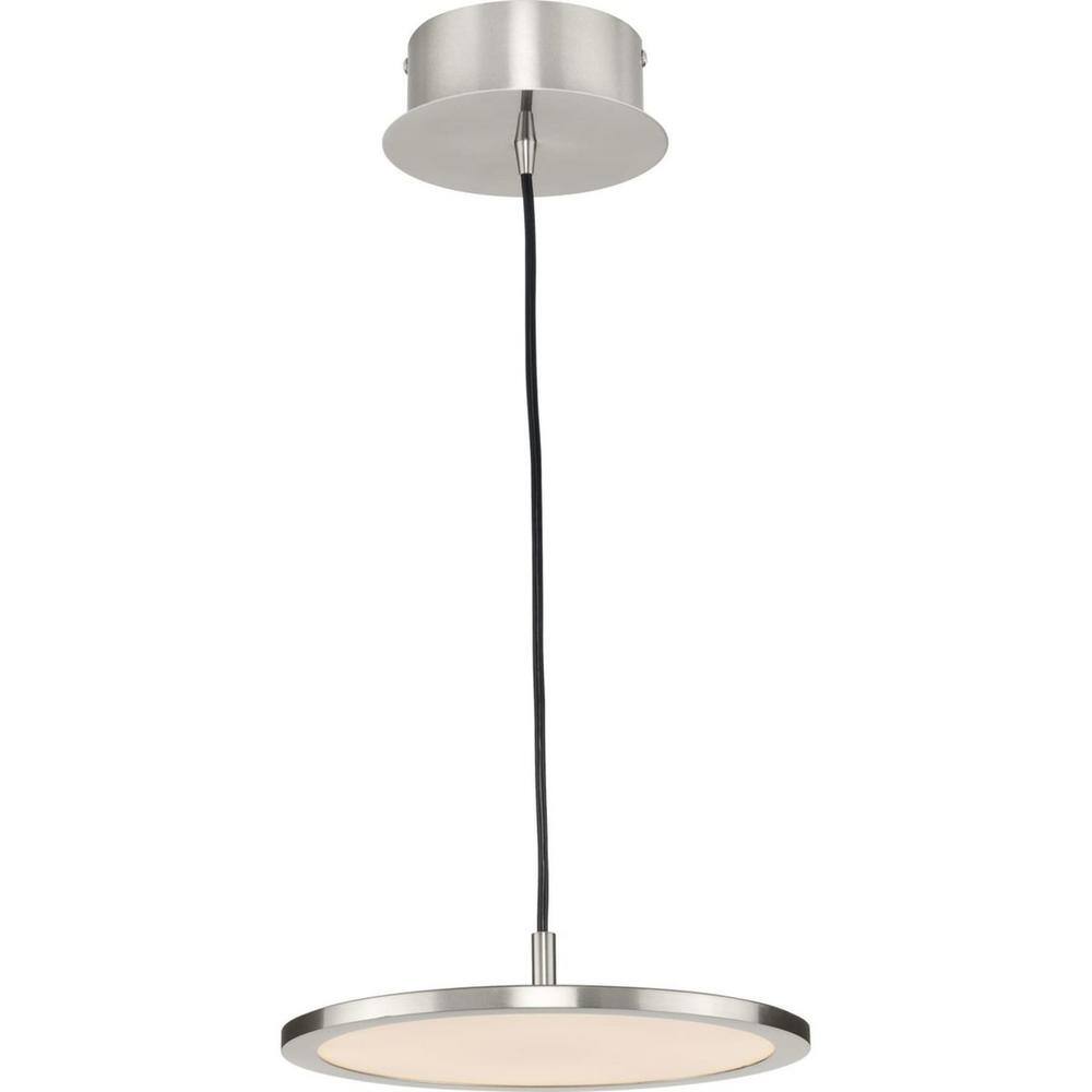 Everlume 11'' Brushed Nickel LED Pendant Light